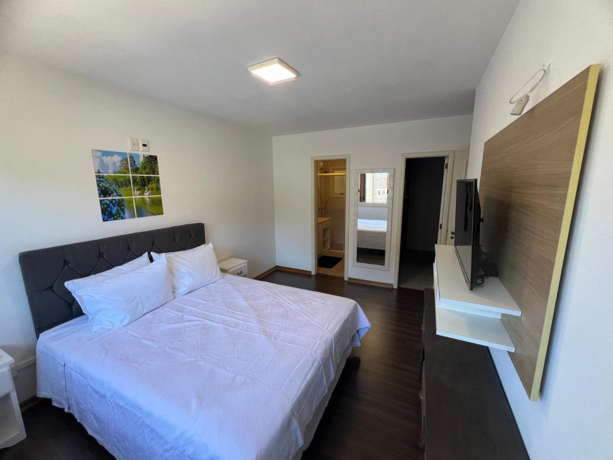 Ferienwohnung Amplo Apartamento A 200M Da Rua Coberta Gramado Exterior foto
